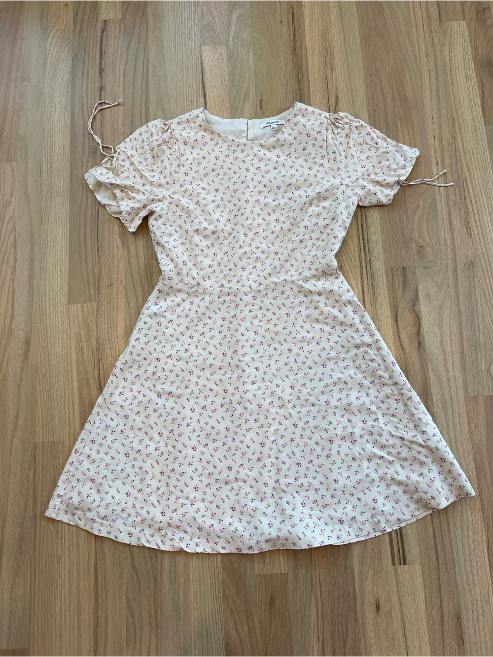 Madewell Floral Puff Sleeve Midi Dress Size 4 Cottagecore
